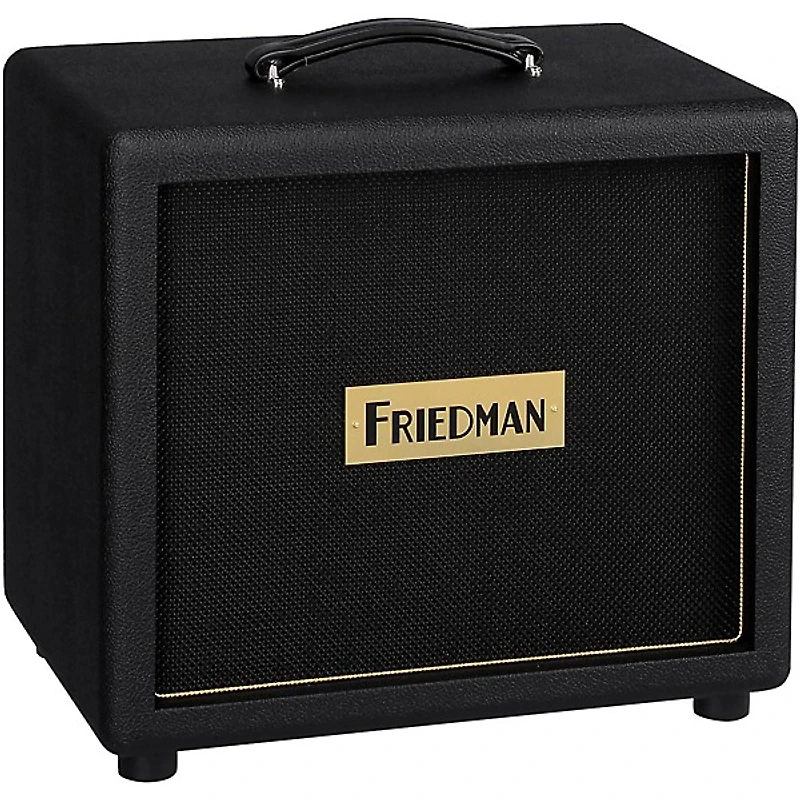 Friedman Pink Taco 1x12 Closed-Back Guitar Speaker Cabinet With Celestion Creamback - Black