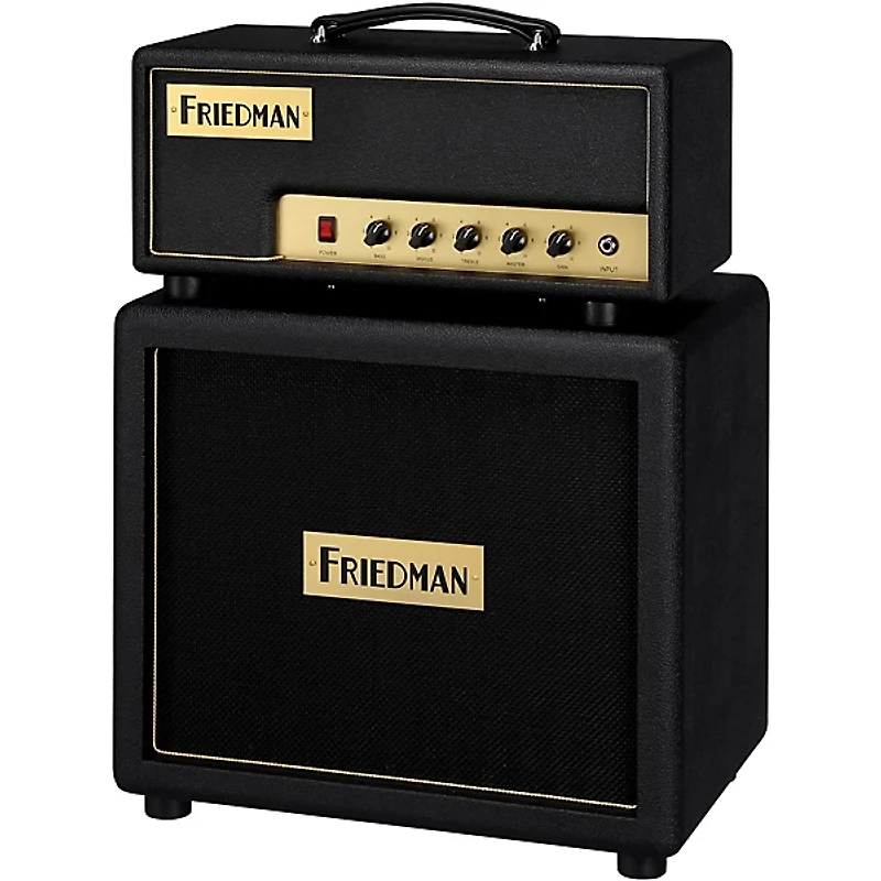 Friedman Pink Taco 1x12 Closed-Back Guitar Speaker Cabinet With Celestion Creamback - Black