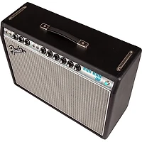 Fender '68 Custom Deluxe Reverb 22W 1x12 Tube Guitar Combo Amp With Celestion G12V-70 Speaker Black