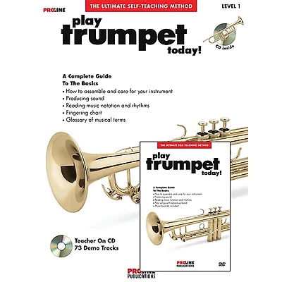 Proline Play Trumpet Today Beginner's Pack Book/CD/DVD
