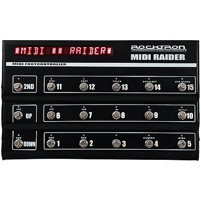 Rocktron MIDI Raider Foot Controller Pedal