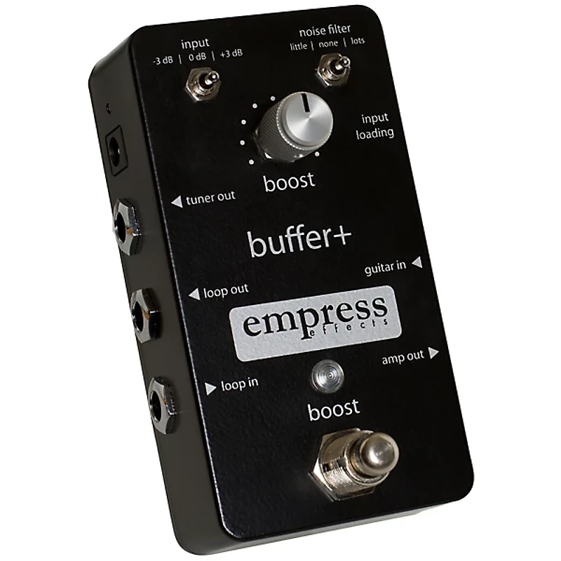 Empress Effects Buffer+ Analog I/O Interface Guitar Effects Pedal With Switchable Boost