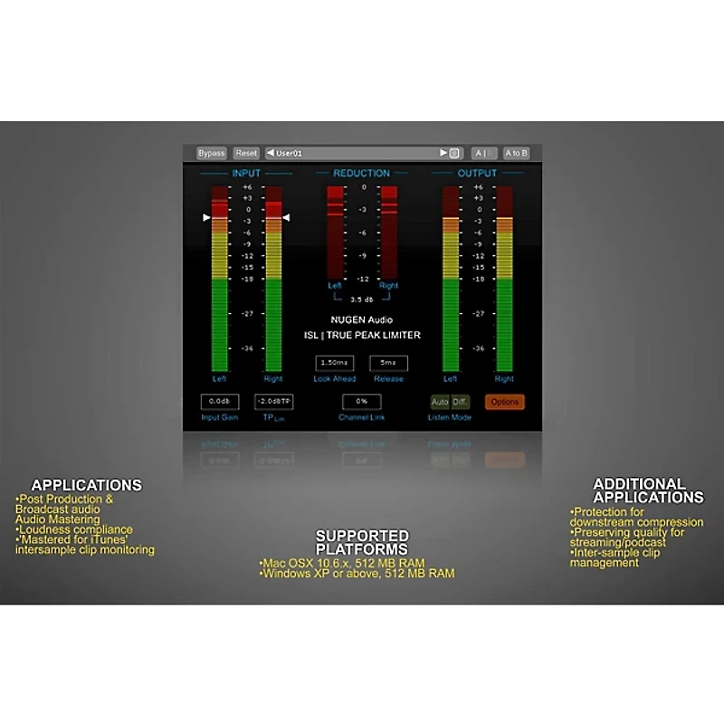 NuGen Audio ISL True-Peak limiter Software Download