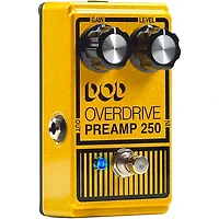 DOD Analog Overdrive Preamp 250 Guitar Effects Pedal with True-Bypass and LED