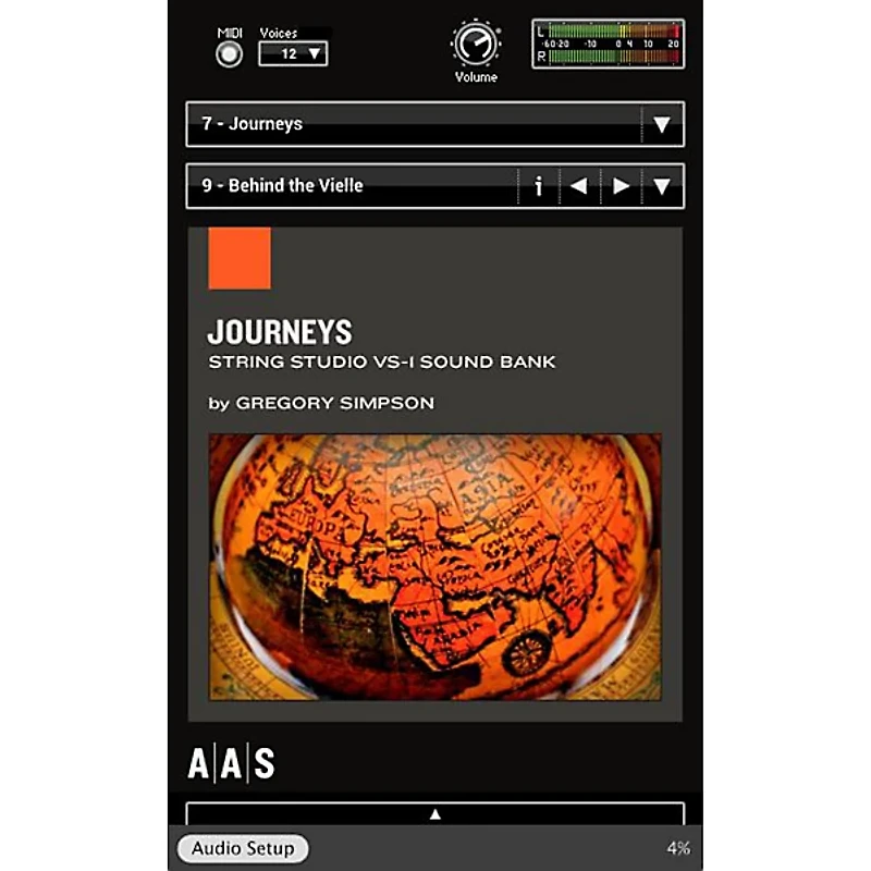 Applied Acoustics Systems Sound Bank Series String Studio VS-2 - Journeys