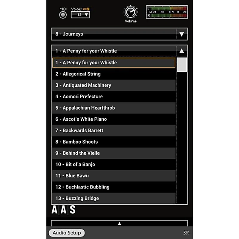 Applied Acoustics Systems Sound Bank Series String Studio VS-2 - Journeys