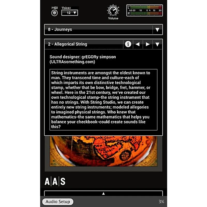Applied Acoustics Systems Sound Bank Series String Studio VS-2 - Journeys