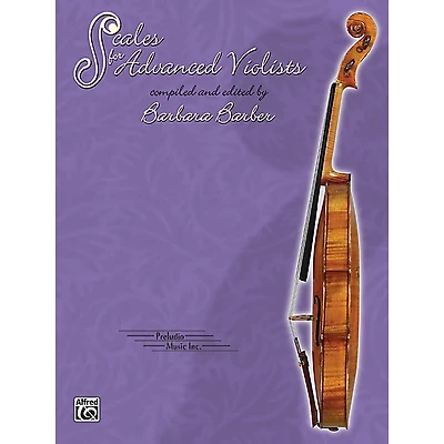 Alfred Scales for Advanced Violists Book