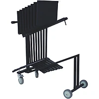Hercules 12-Stand Cart Black