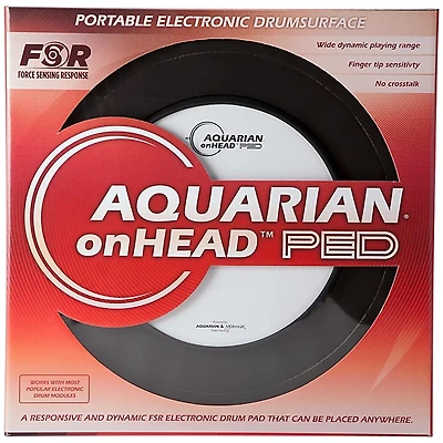 Aquarian onHEAD Portable Electronic Drumsurface 10 in.