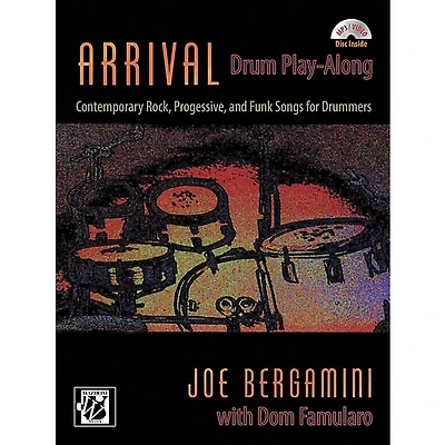 Alfred Arrival: Drum Play-Along Book & CD