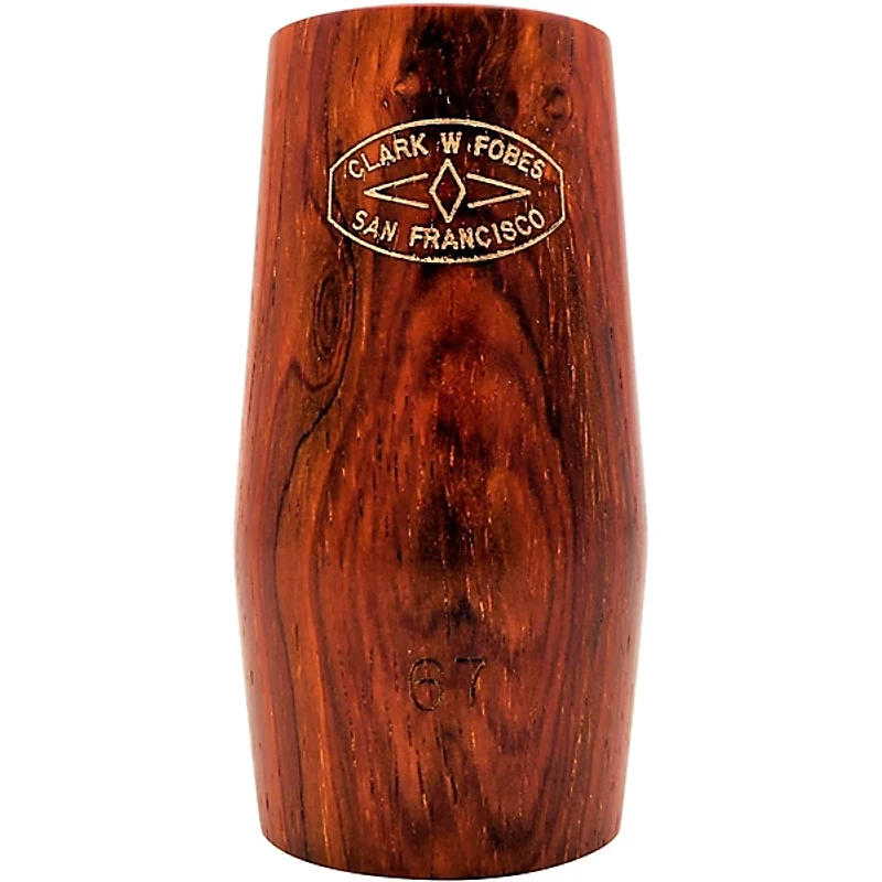 Clark W Fobes Cocobolo Rubber-Lined Clarinet Barrel