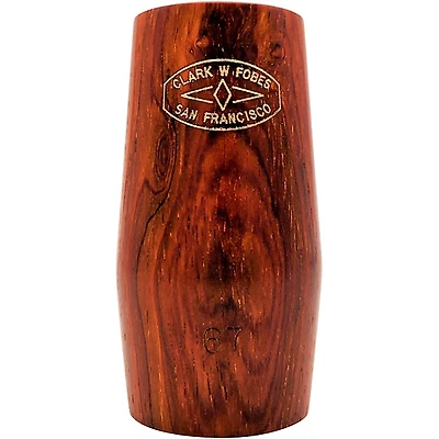 Clark W Fobes Cocobolo Rubber-Lined Clarinet Barrel
