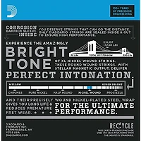 D'Addario D'Addario EXL157 Nickel Wound Medium Baritone Guitar Strings