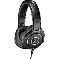 Audio-Technica ATH-M40x Closed-Back Professional Studio Monitor Headphones - Black