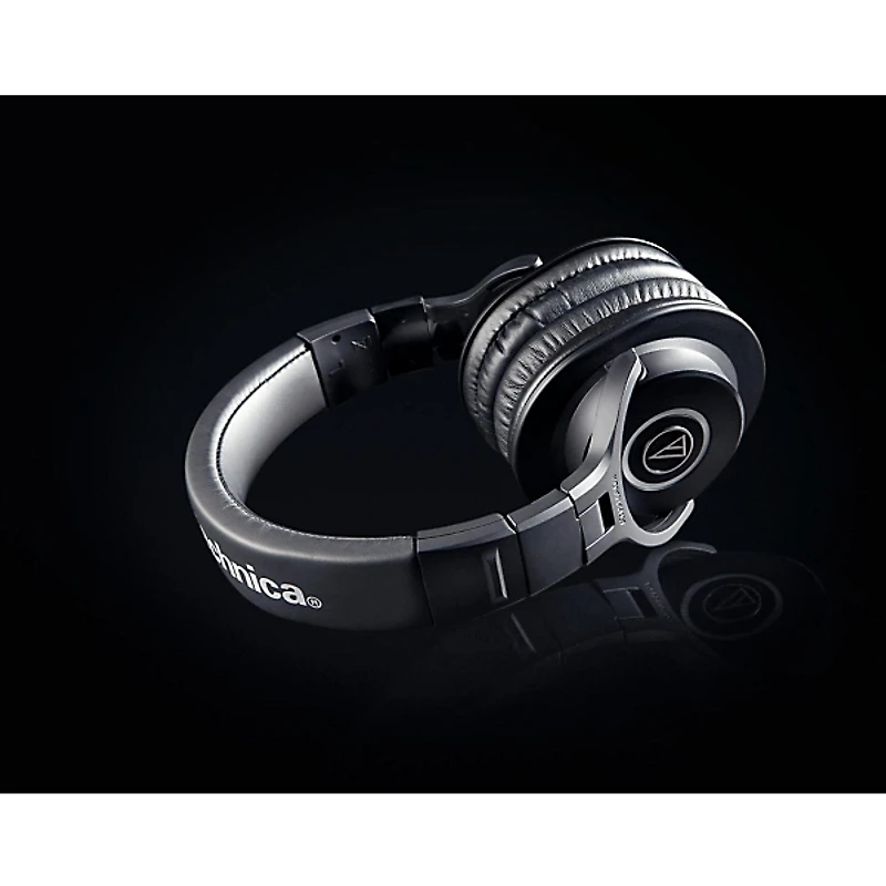 Audio-Technica ATH-M40x Closed-Back Professional Studio Monitor Headphones - Black