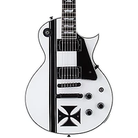 ESP LTD James Hetfield Signature Iron Cross Electric Guitar Snow White