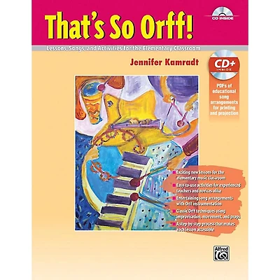 Alfred That's So Orff! (Book/Online Audio)