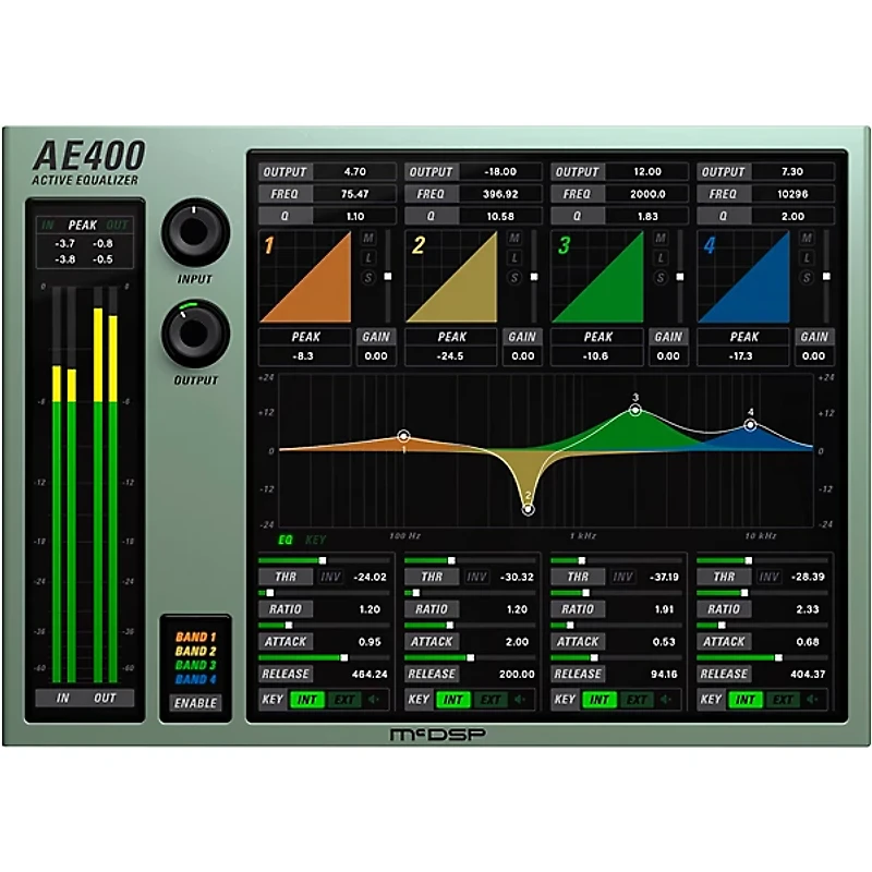 McDSP AE400 Active EQ HD v7 Plug-in Software Download