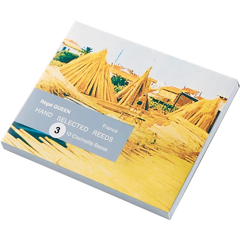 Rigotti Queen Reeds for Bass Clarinet Strength 4.5 Box of 10