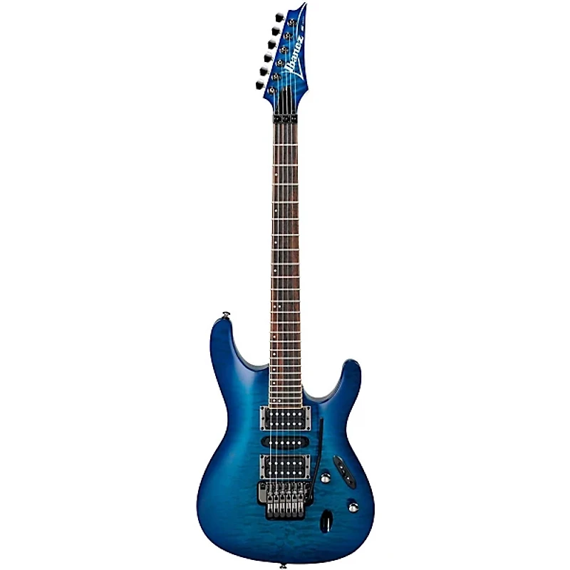 Ibanez S Series S670QM Electric Guitar Sapphire Blue