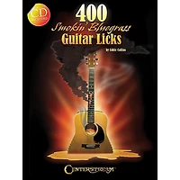 Hal Leonard 400 Smokin' Bluegrass Guitar Licks Book/CD