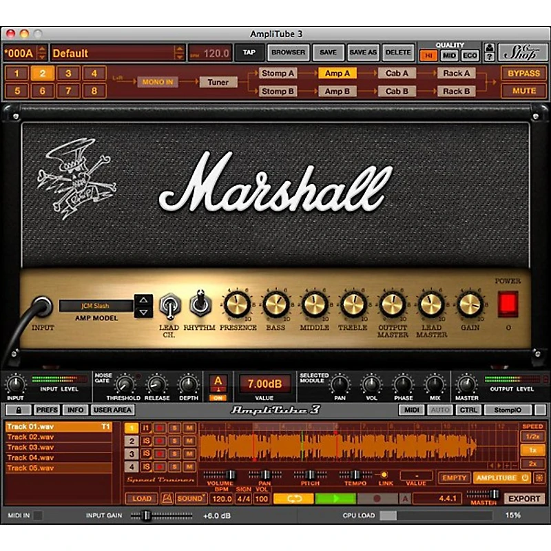 IK Multimedia AmpliTube Slash Software Download