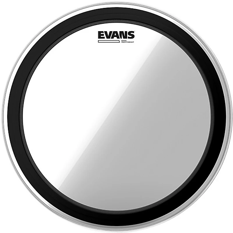 EVANS EMAD Heavyweight Clear Batter Bass Drum Head