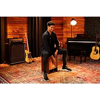 MEINL Subwoofer Jumbo Bass Cajon Walnut Frontplate