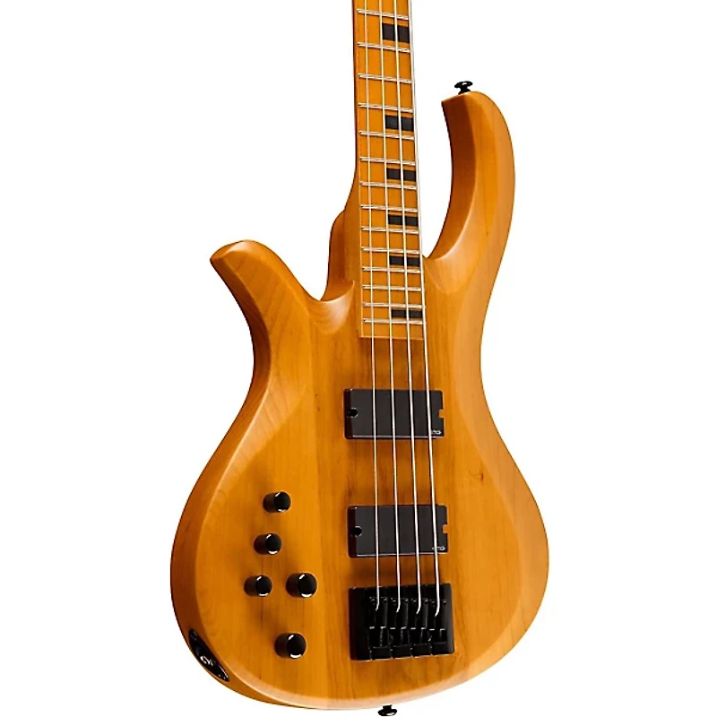 Schecter Guitar Research Riot-4 Session Left-Handed Electric Bass Guitar Satin Aged Natural