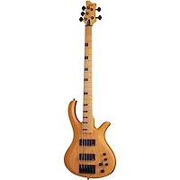 Schecter Guitar Research Riot-5 Session 5-String Electric Bass Guitar Satin Aged Natural