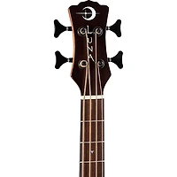 Luna Tribal Short-Scale Acoustic-Electric Bass Guitar