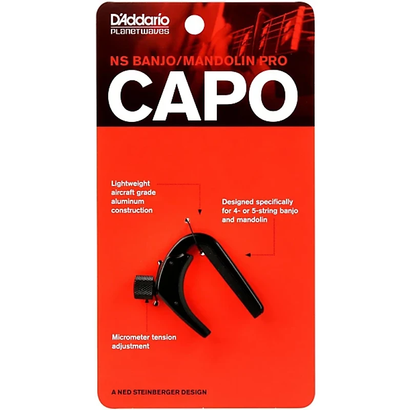 D'Addario NS Banjo/Mandolin Capo