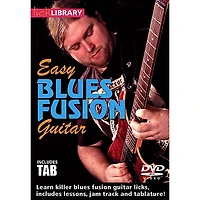Hal Leonard Easy Blues Fusion Guitar Lick Library DVD