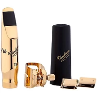 Vandoren V16 Metal Tenor Chamber Mouthpiece with Optimum Ligature/Cap Kit