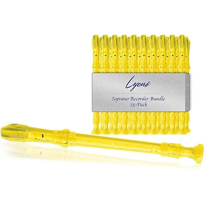 Lyons Soprano Recorder Value Bundle 25-Pack