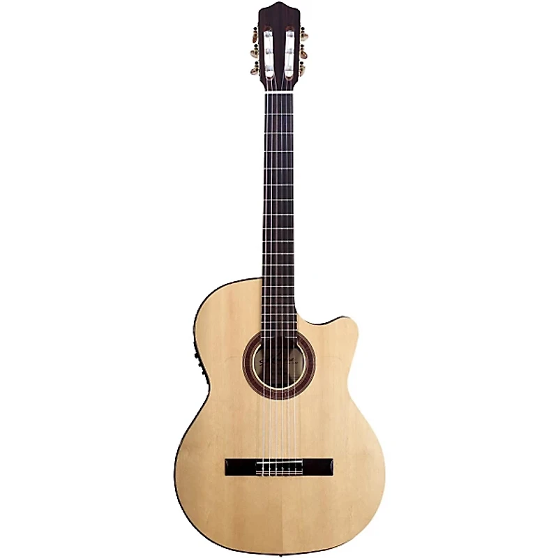 Kremona Rosa Luna Flamenco Acoustic-Electric Nylon Guitar Natural