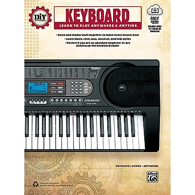 Alfred DiY (Do it Yourself) Keyboard Book & Streaming Video
