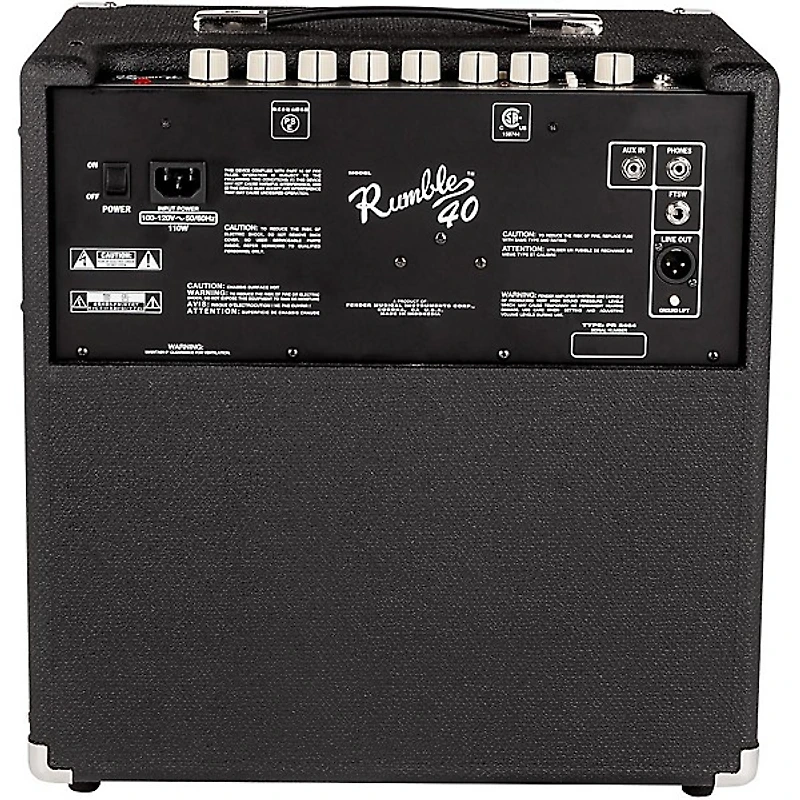 Fender Rumble 40 1x10 40W Bass Combo Amp