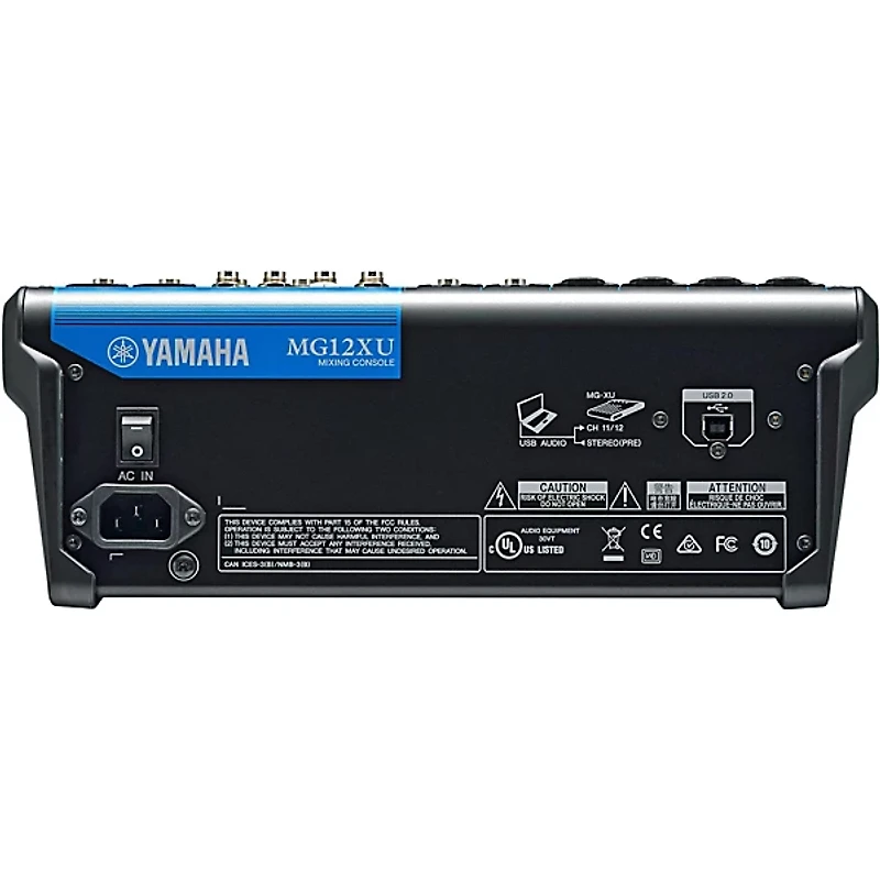 Yamaha MG12XU 12-Channel Mixer With Effects