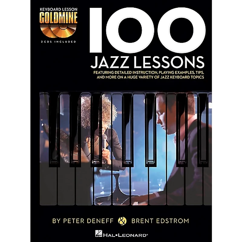 Hal Leonard 100 Jazz Lessons - Keyboard Lesson Goldmine Series (Book/Online Audio)