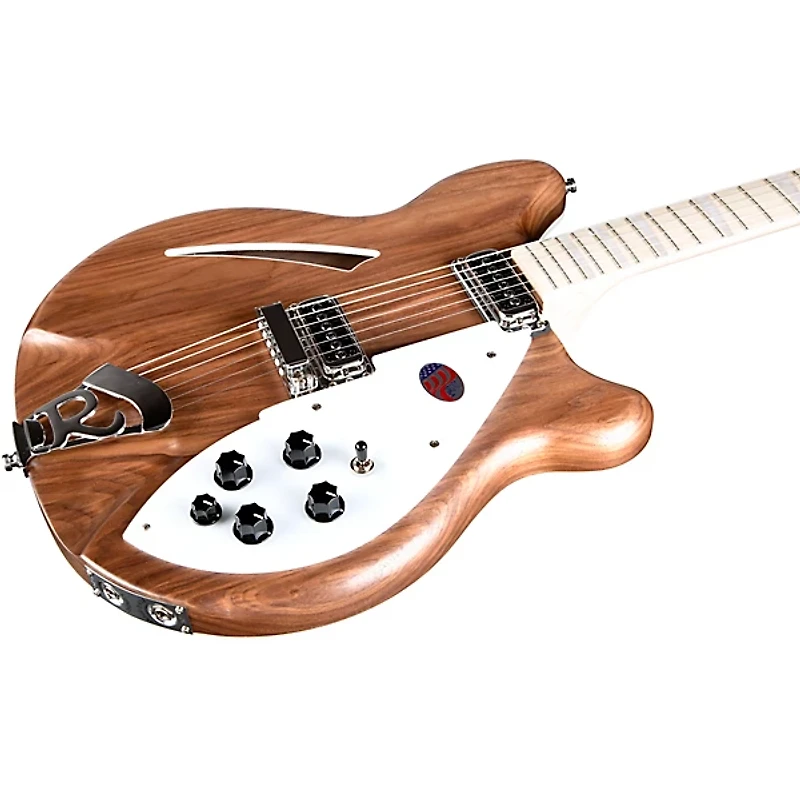 Rickenbacker 360W Hollowbody Electric Guitar Natural Walnut