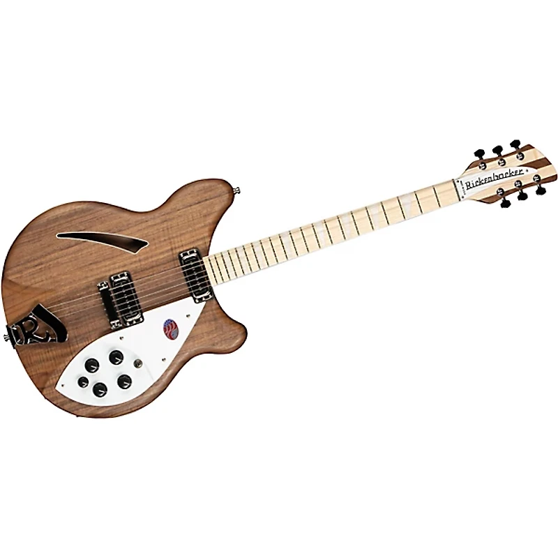 Rickenbacker 360W Hollowbody Electric Guitar Natural Walnut