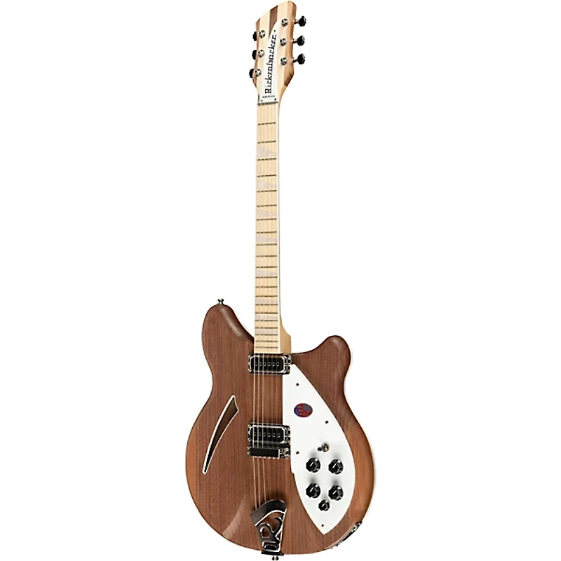 Rickenbacker 360W Hollowbody Electric Guitar Natural Walnut