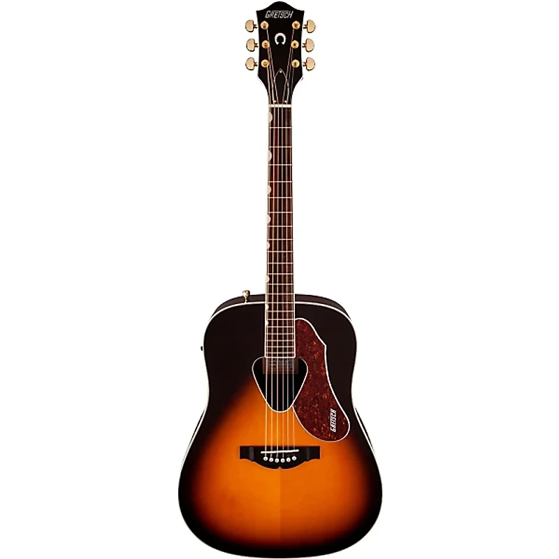 Gretsch Guitars G5024E Rancher Dreadnought Acoustic-Electric Guitar Sunburst