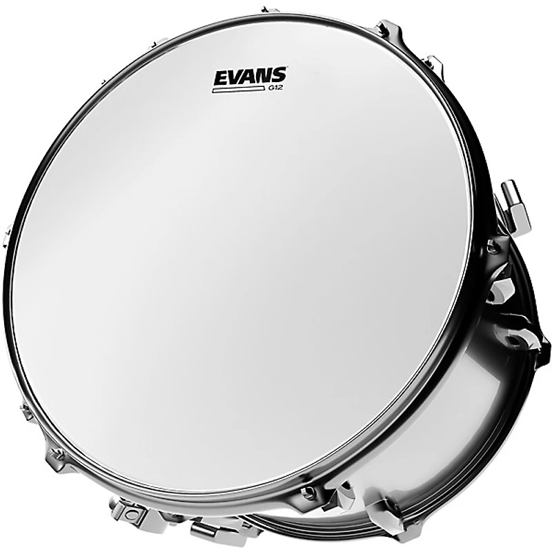 EVANS G12 Coated White Batter Drum Head