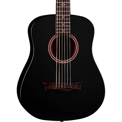 Dean Flight Series Travel Acoustic Guitar Satin Black