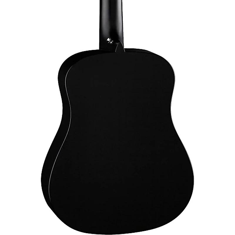 Dean Flight Series Travel Acoustic Guitar Satin Black
