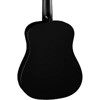 Dean Flight Series Travel Acoustic Guitar Satin Black