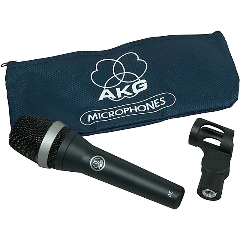 AKG D5 Supercardioid Handheld Dynamic Microphone 2-Pack